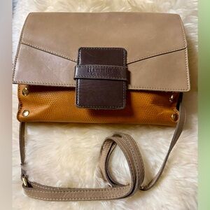 Hammitt Beige and Brown Crossbody Bag